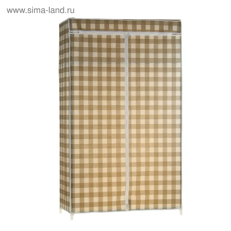 Шкаф для одежды 90×45×155 см "Клетка"