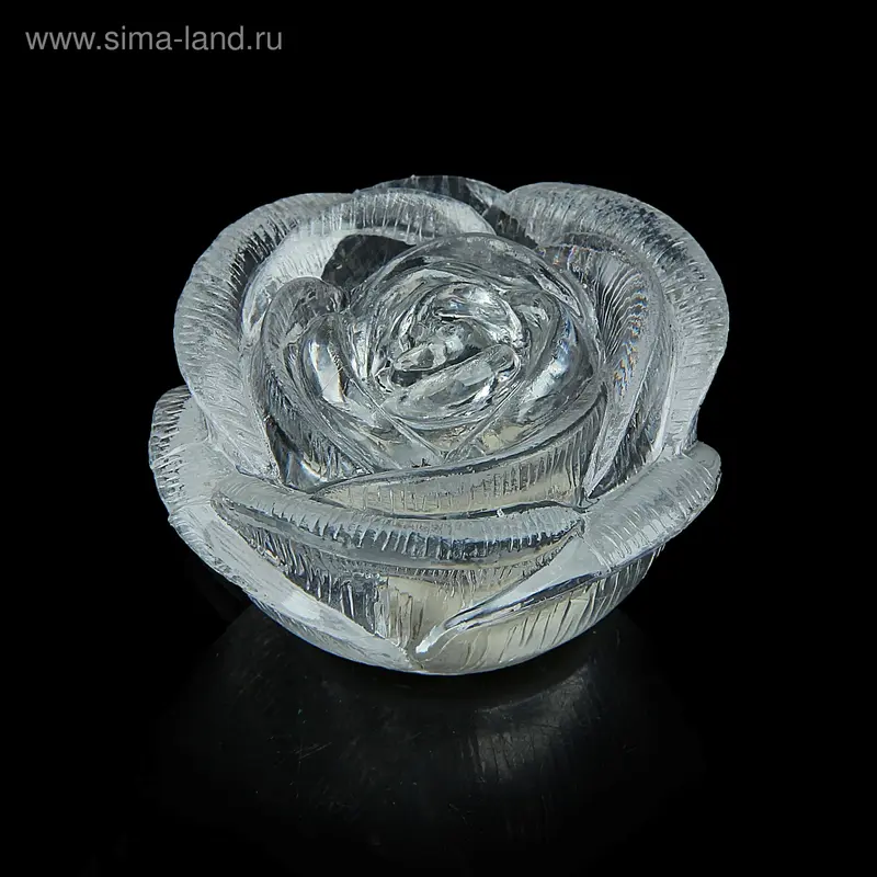 Ночник "Роза белая" LED, акрил