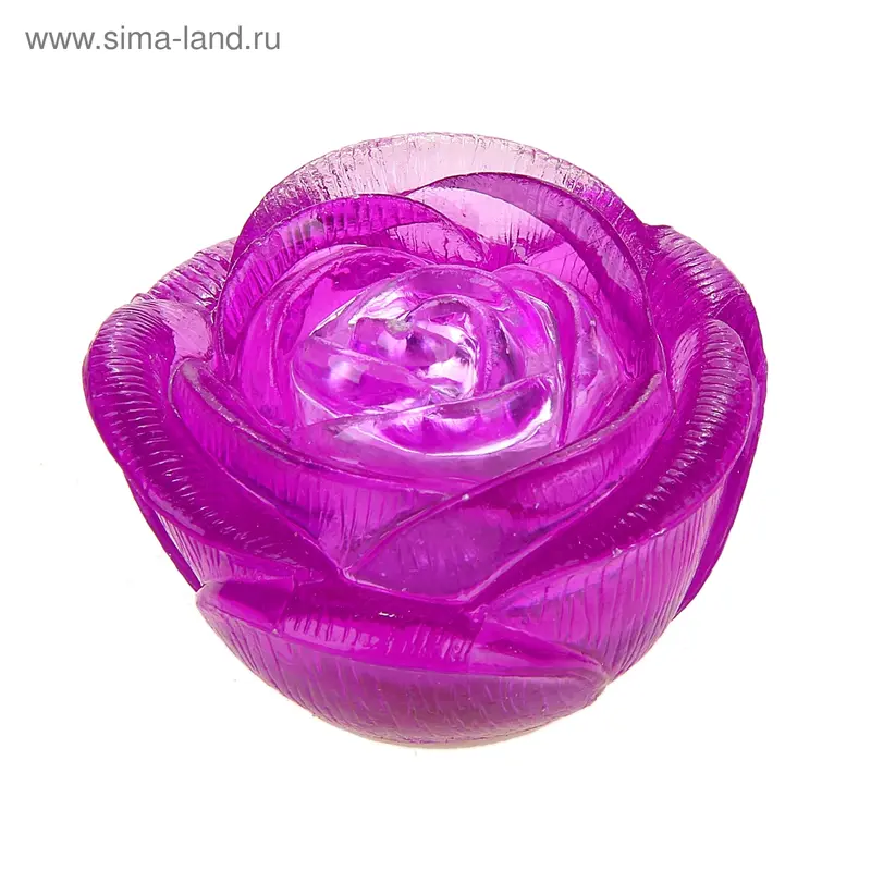 Ночник "Роза фиолетовая" LED, акрил