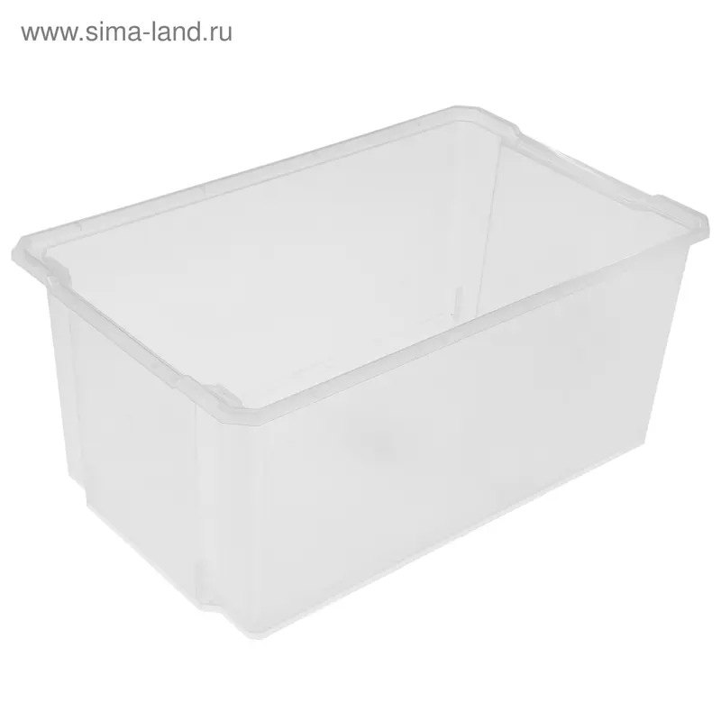 Ящик для хранения прямоугольный Optima, 12 л, цвет МИКС
