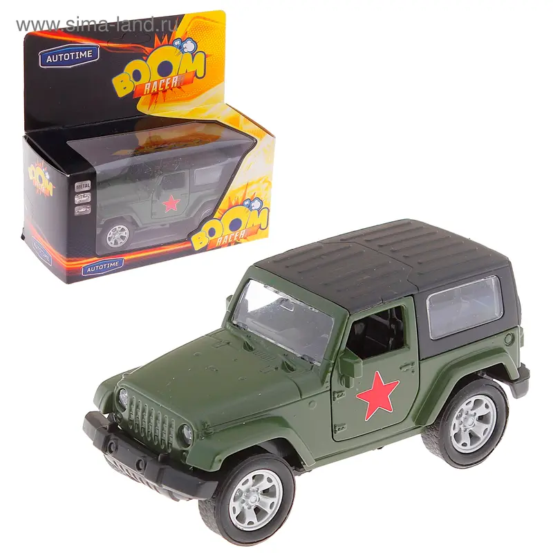 Модель машины армейская USA Allroad 4WD, масштаб 1:36
