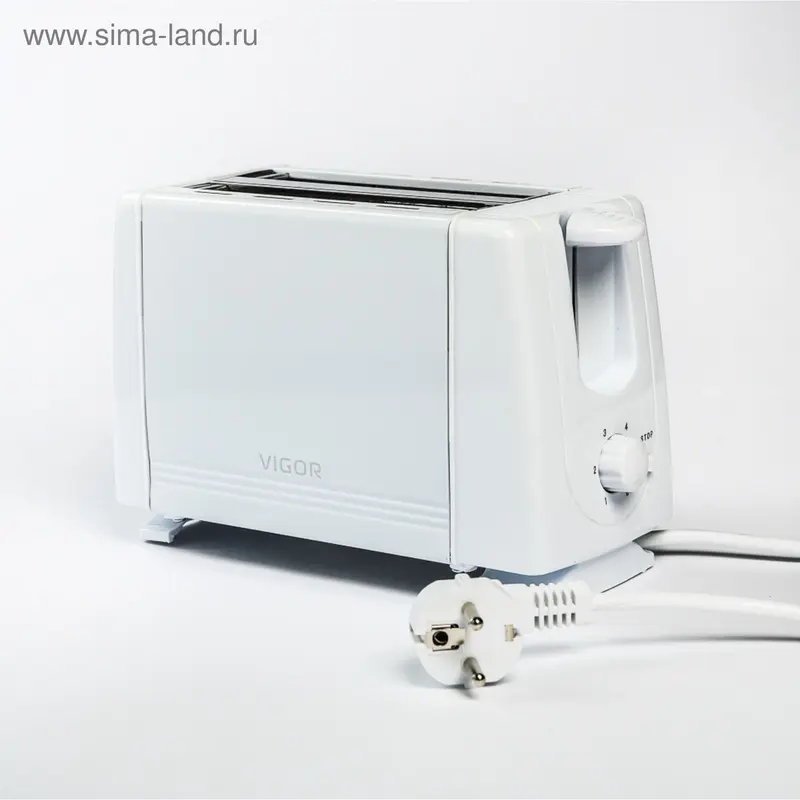 Тостер Vigor HX-6024, 6 степеней поджаривания, 750 Вт