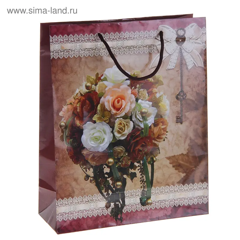 Пакет ламинированный "Шикарный букет"