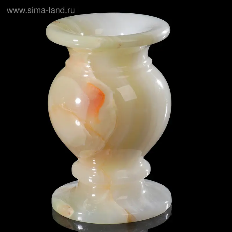 Ваза "Античная" 2,5х4 см, оникс