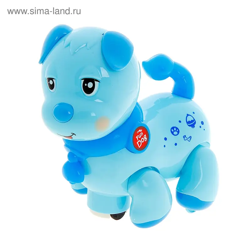 Игрушка музыкальная "Собака", в пакете