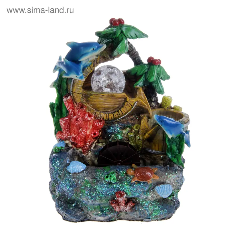 фонтан морской 19*26 см коралловые рифы