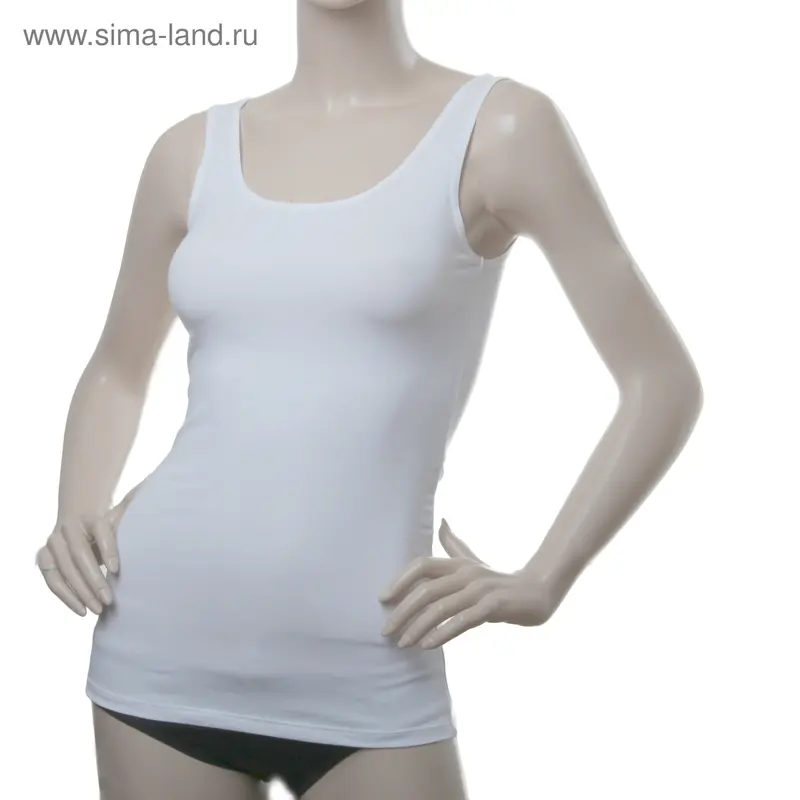 Майка женская INNAMORE BD22002 Ginepro bianco, р-р 2 (42)