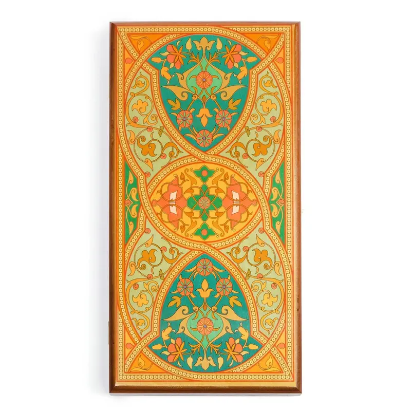 Нарды деревянные, настольная игра «Персидские», 40×40 см, с шашками