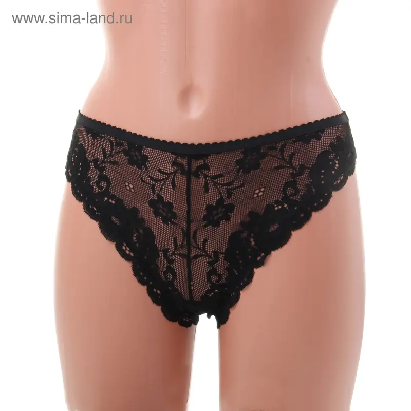 Трусы женские INNAMORE BD33009 Castagna nero, р-р 3 (44)