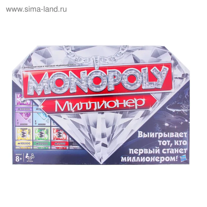 Настольная игра "Монополия Миллионер"