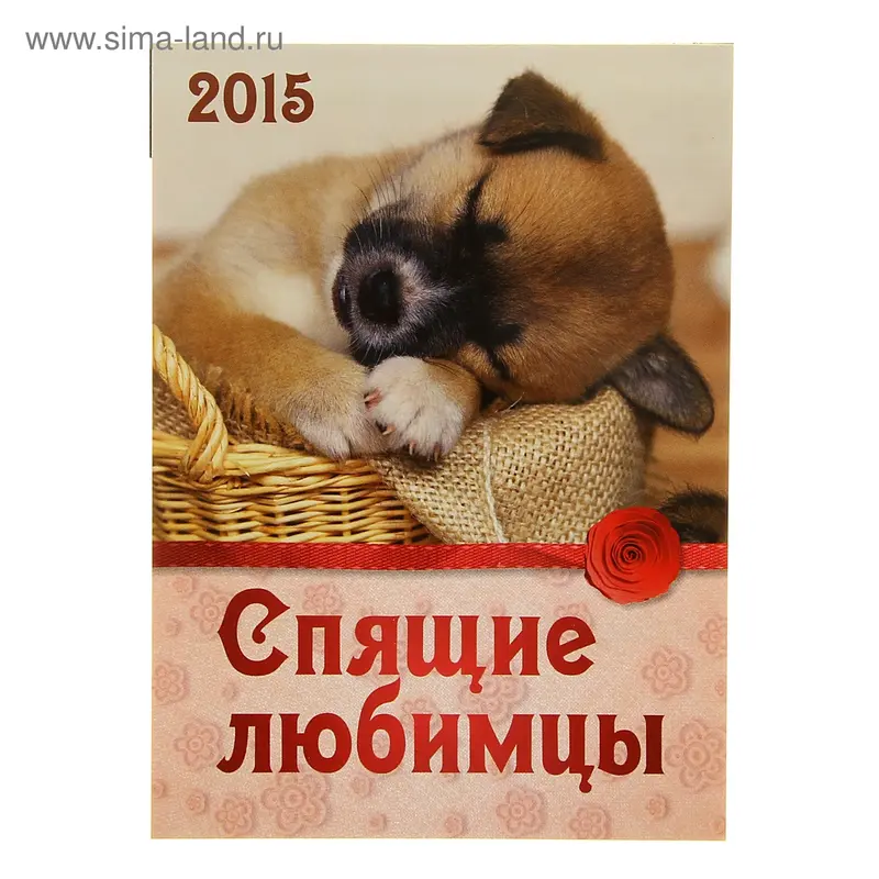 Календари отрывные на магните 2015, спящие любимцы