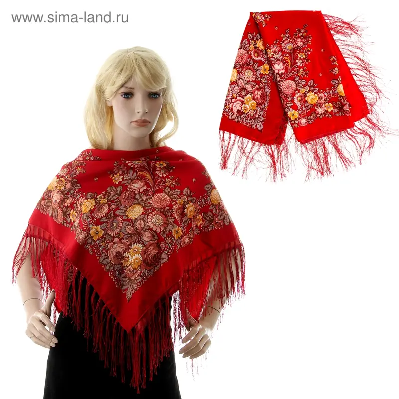 Платок Bona Ventura большой 95х95 см