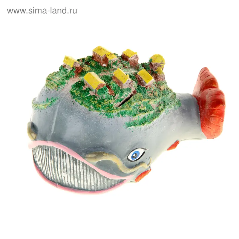 Копилка "Рыба кит" 24см
