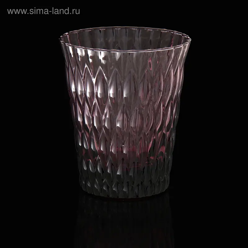 Бокал "Лотос", лиловый, 320 мл, 9,5 × 9,5 × 11 см