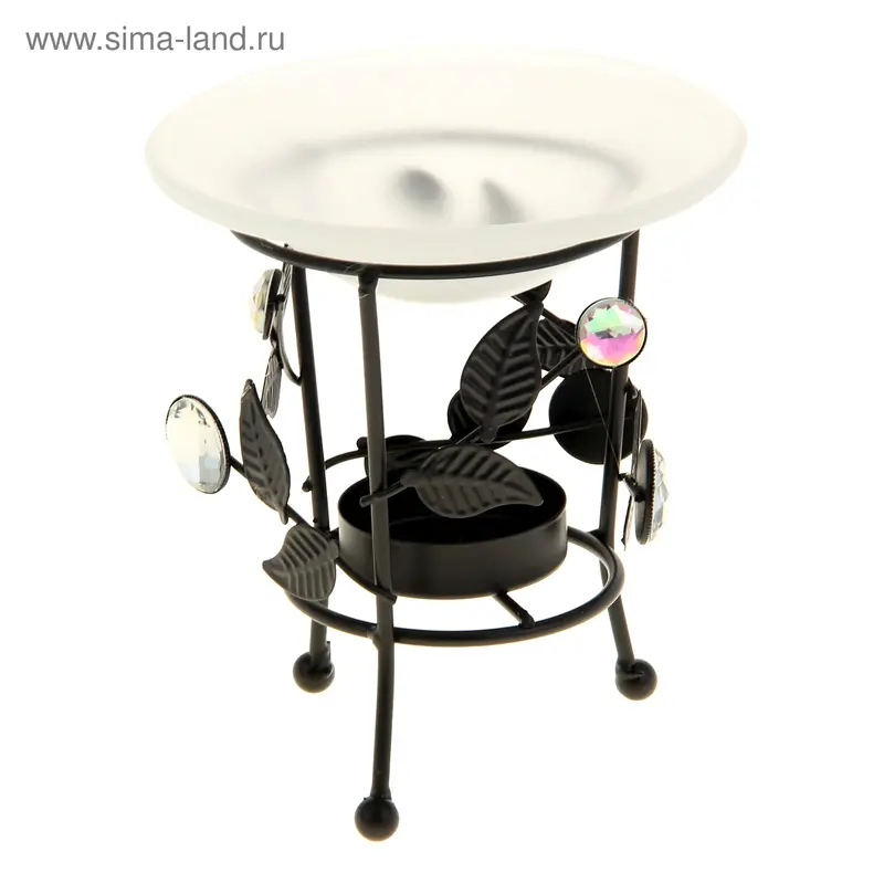 Аромалампа "Ажур" h=11,5 см, белый