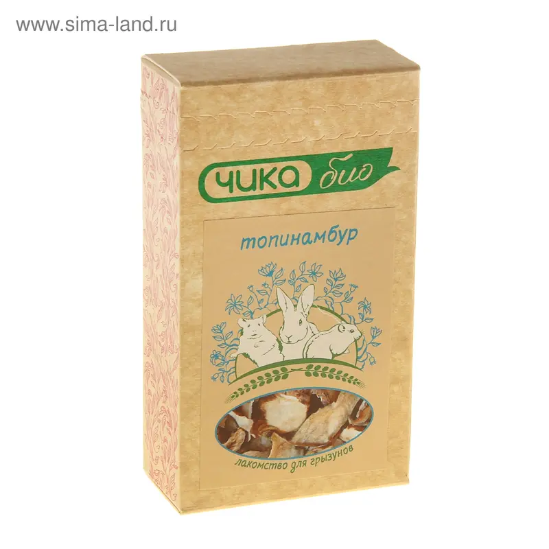 Лакомство "Чика Био. Топинбаор", для грызунов, 80 г