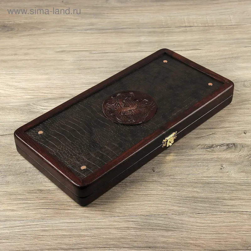 Нарды малые "Дипломат Беркут" 41,0х20,0см Ясень