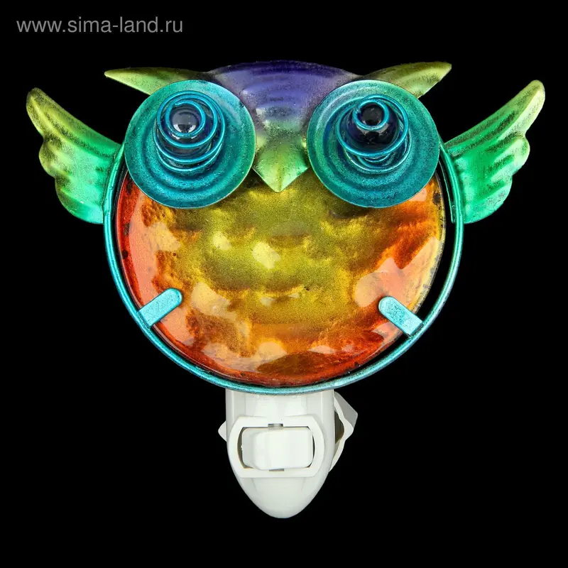 Ночник "Сова" 5,5х14х13 cм