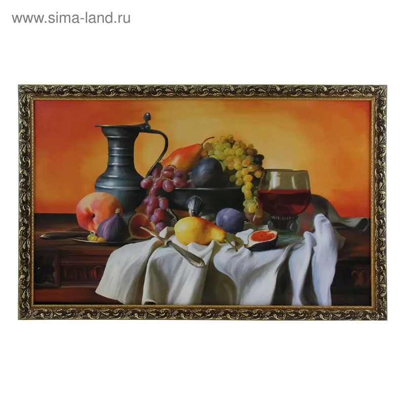 Картина "Натюрморт" 60*100 см