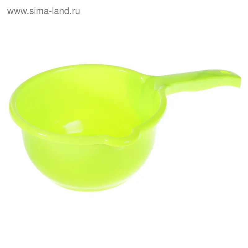 Ковш зеленый 19,5х10 см