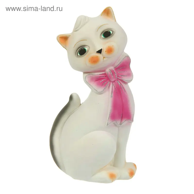 Копилка "Кот Джаспер" большая, флок, микс