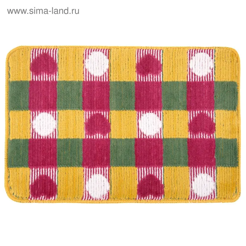 Коврик для ванной "Мозаика" 40х60 см
