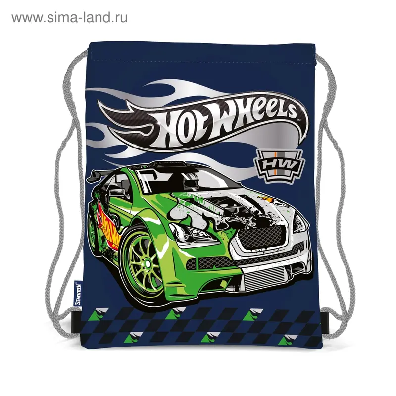 Мешок для обуви Hot Wheels 43*34см