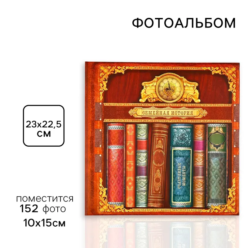 Фотоальбом на 152 фото 10×15 см «Семейная история»