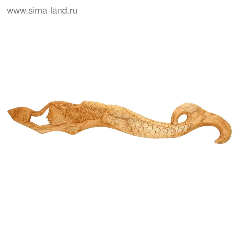 Панно декоративное "Русалка" 100х17х1 см