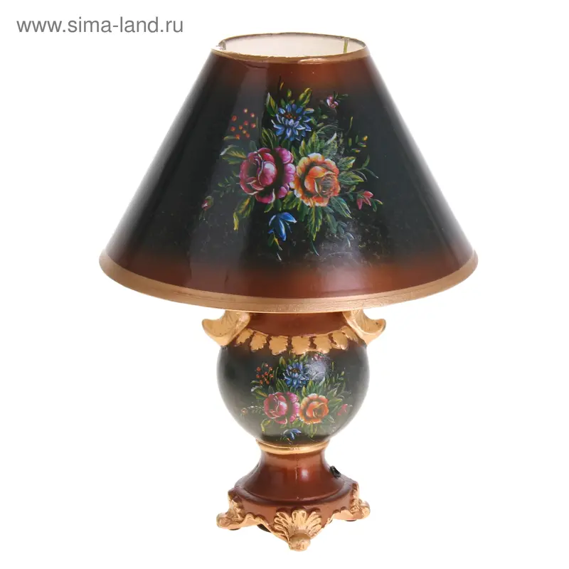 Лампа настольная "Изысканные бутоны", 37 см, 220V