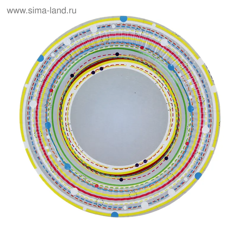Тарелка с ламинацией "Орбита фантазии", 18 см