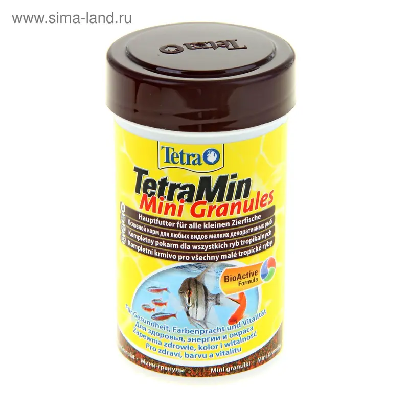 Корм TetraMin Mini Granules для рыб, 100 мл