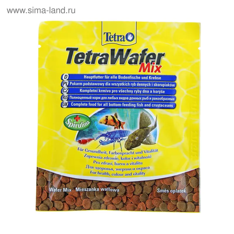 Корм TetraWaferMix для рыб, таблетки, 15 г