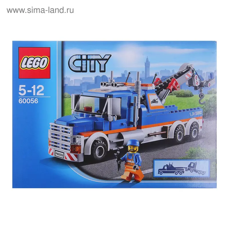 Конструктор Город Буксировщик 60056