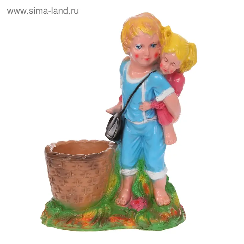 Садовая фигура "Братик и сестричка"
