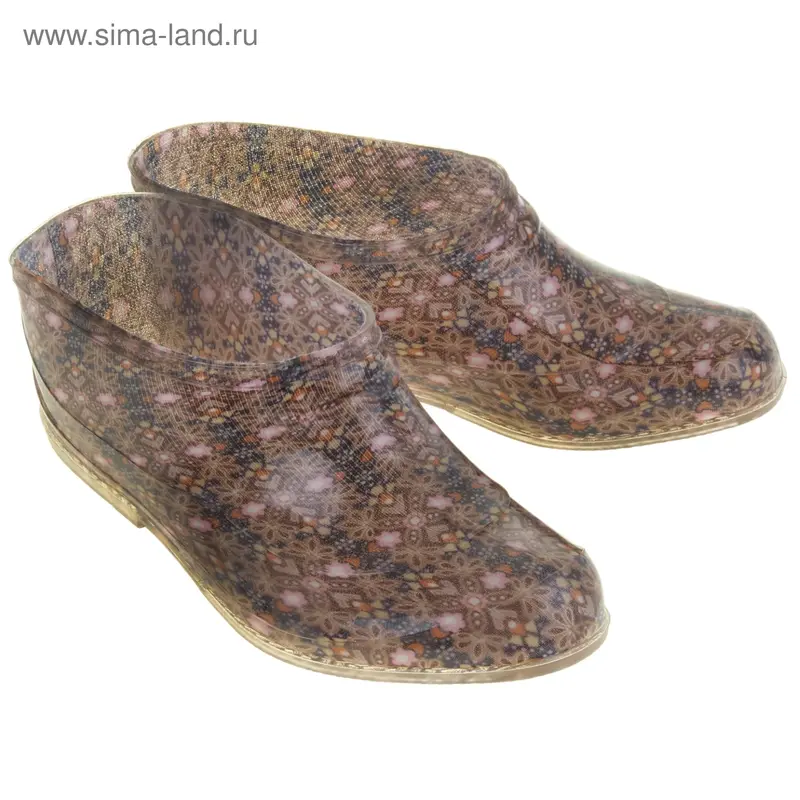 Галоши "Узор", без утеплителя, р. 41