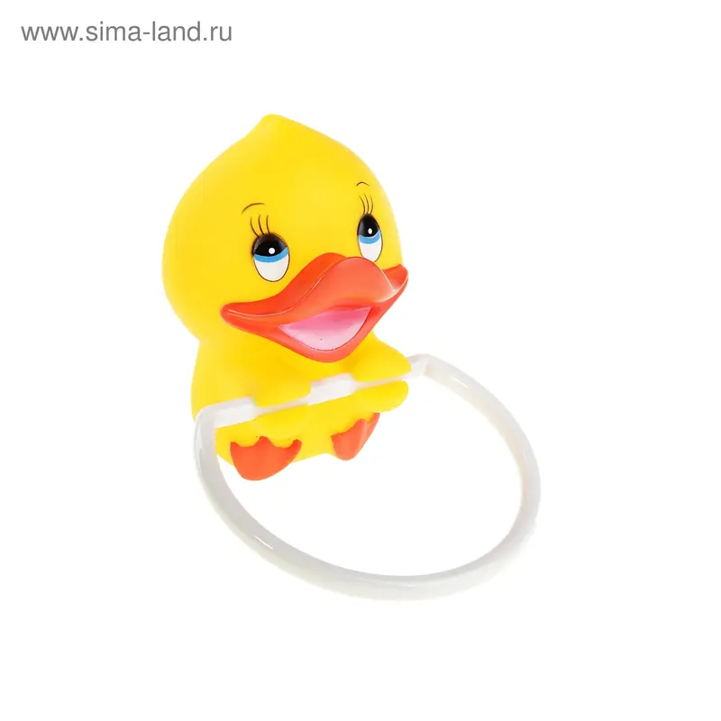 Держатель для полотенца "Утенок", на присосках