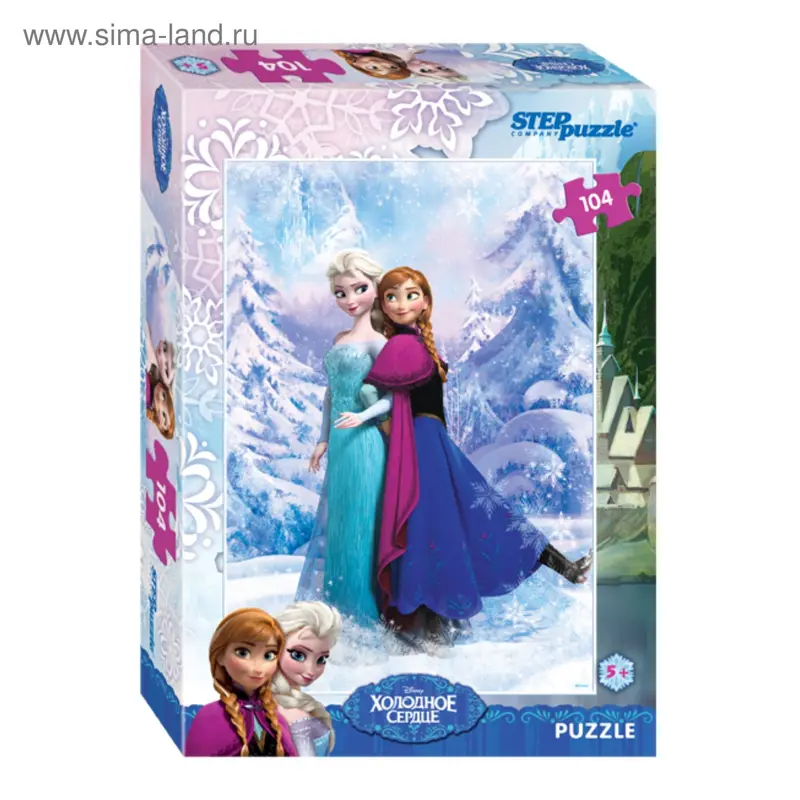 Пазлы Disney «Холодное сердце», 104 элемента