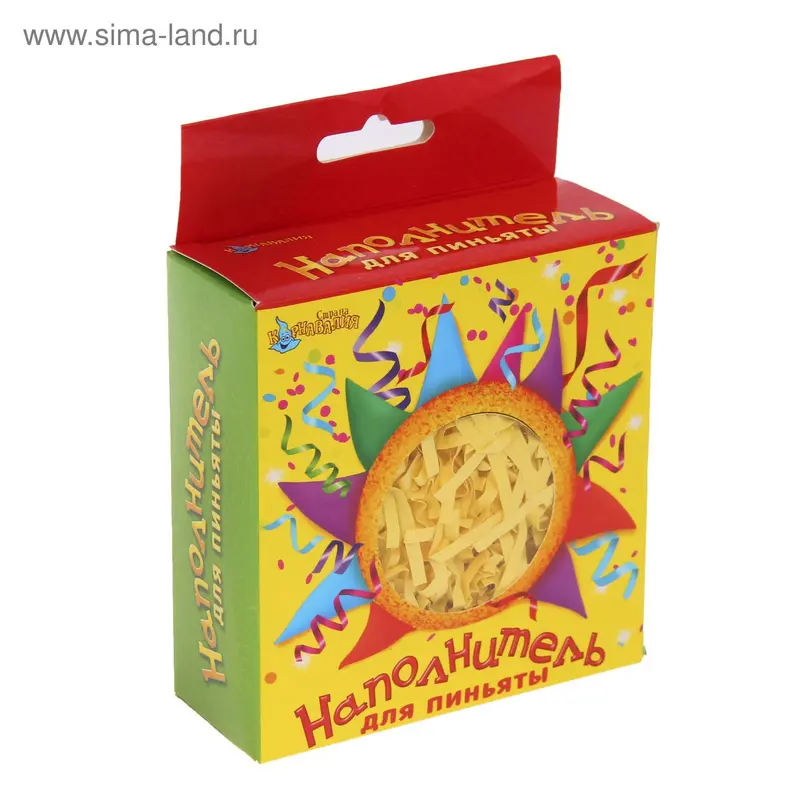Наполнитель для пиньят, цвет желтый