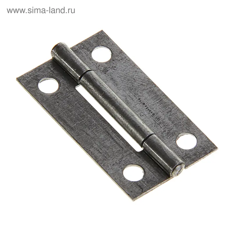 Петля железная, 37х21х1 мм