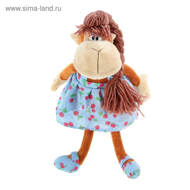 Мягкая игрушка обезьяна "Девица красавица"