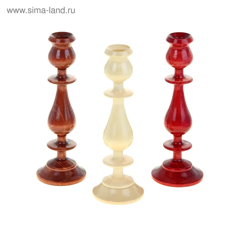 Подсвечник точеный 23 см