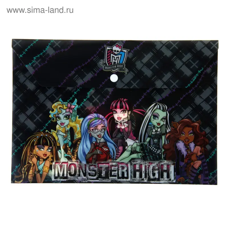 Папка на кнопке Monster High