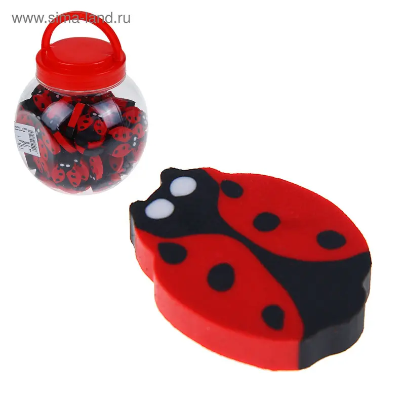 Ластик фигурный Божья коровка