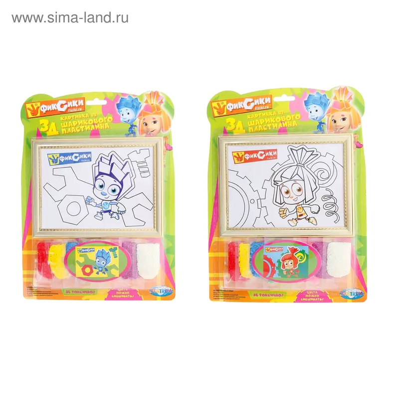 Набор "Картинка 3D. Фиксики", МИКС