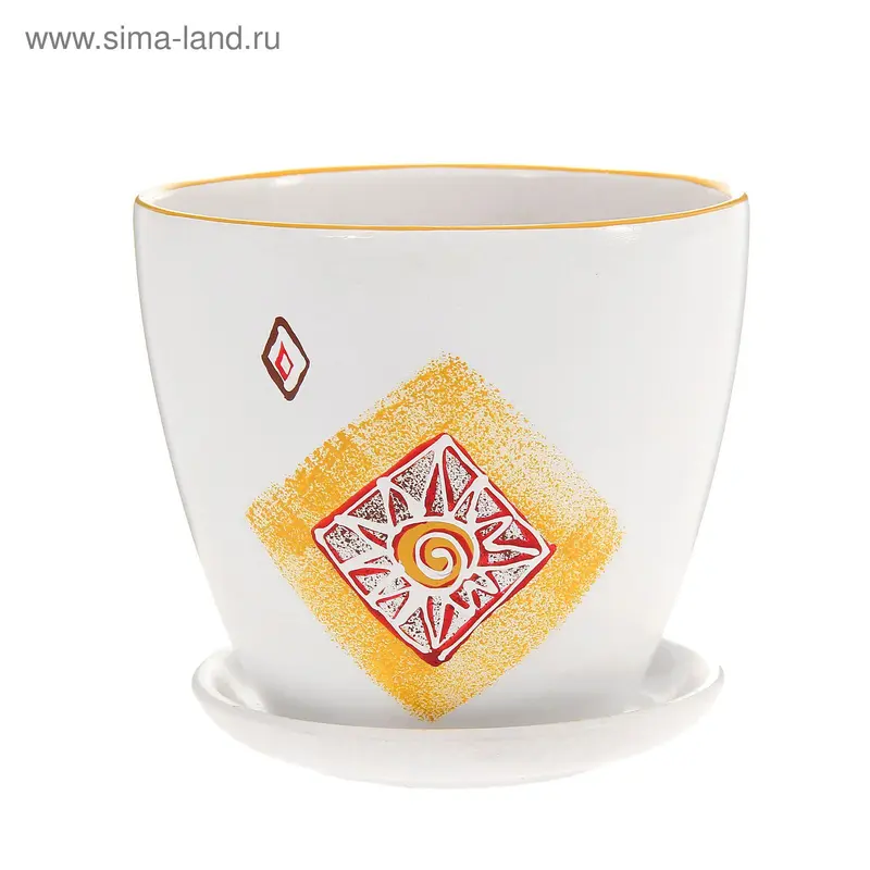 Горшок 1,4л с подставкой