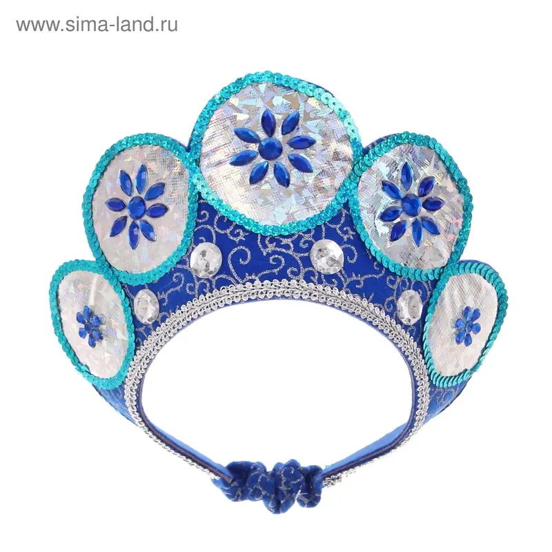 Кокошник "Красавица" на резинке