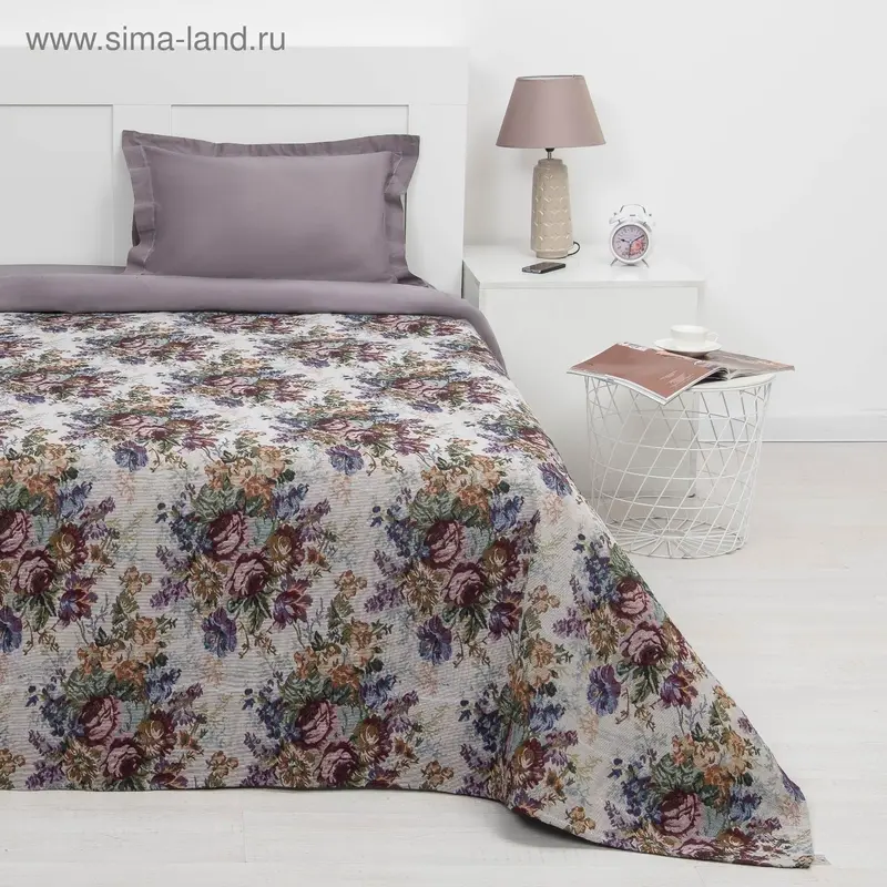 Покрывало гобеленовое "Райский сад", размер 150х200 см, 300 г/м²
