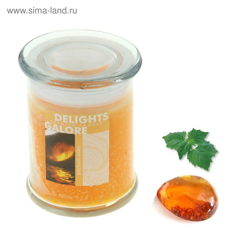 Свеча в банке 11х9 см Patchouli amber 250 мл