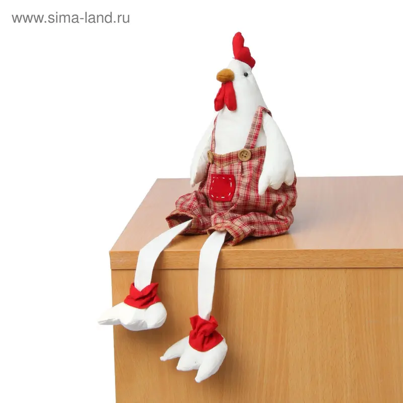 Мягкая игрушка «Петушок», висячие лапки